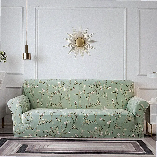 1/2/3/4 Seat Floral Elastic Sofa Sectional Corner L shape Covers Slipcover Room