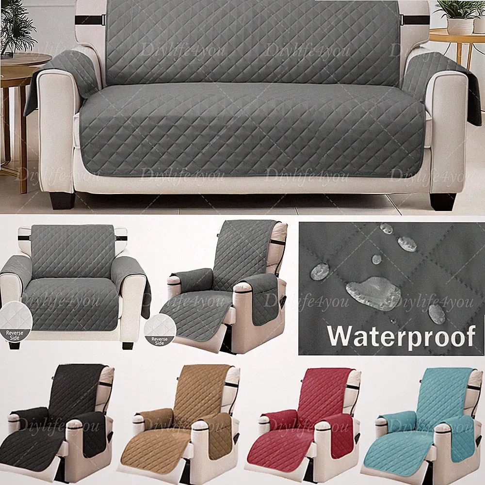 1/2/3/4 Seat Sofa Cover Couch Loveseat Slipcover Pet Dog Mat Furniture Protector
