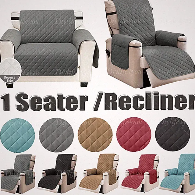 1/2/3/4 Seat Sofa Cover Couch Loveseat Slipcover Pet Dog Mat Furniture Protector