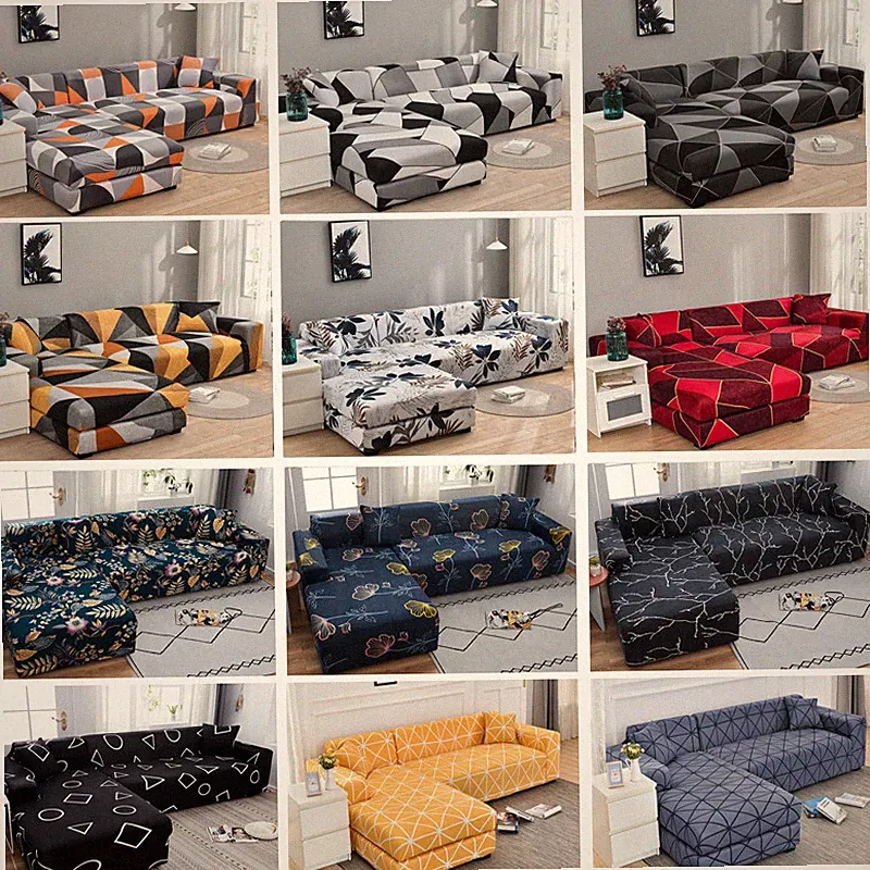 1 2 3 4 Seater Couch Cover Stretch Sectional Couch Covers L Shape Sofa Covers