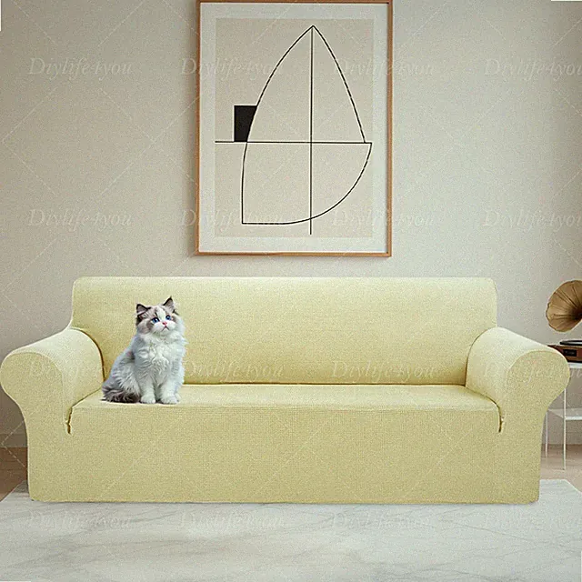 1/2/3/4 Seater Elastic High STRETCH SOFA COVERS Sofa Slipcover Protector Settee