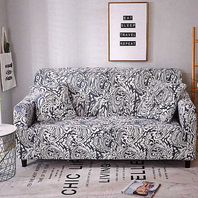 1/2/3/4 Seater Elastic Sofa Covers Slipcover Settee Stretch Floral Couch