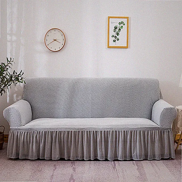 1/2/3/4 Seater Soft Elastic Sofa Covers Slipcover Settee Stretch Couch Protector