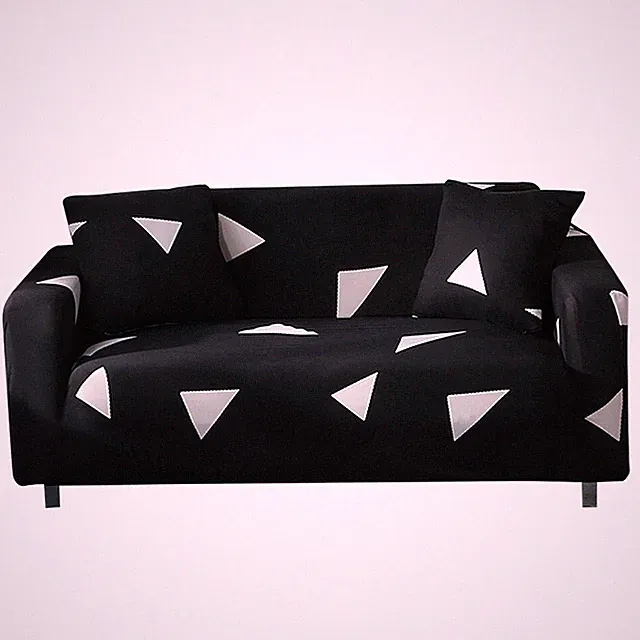 1 2 3 4 Seater Stretch Printed Slipcover Sofa Covers Chair Couch Cover Protector