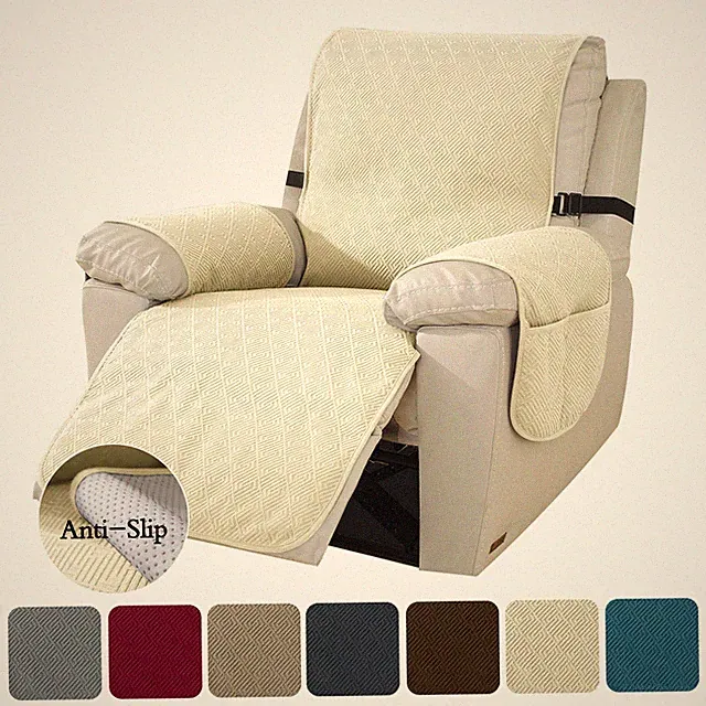 1/2/3 Seater Recliner Sofa Covers Armchair Slipcovers for Living Room Furniture