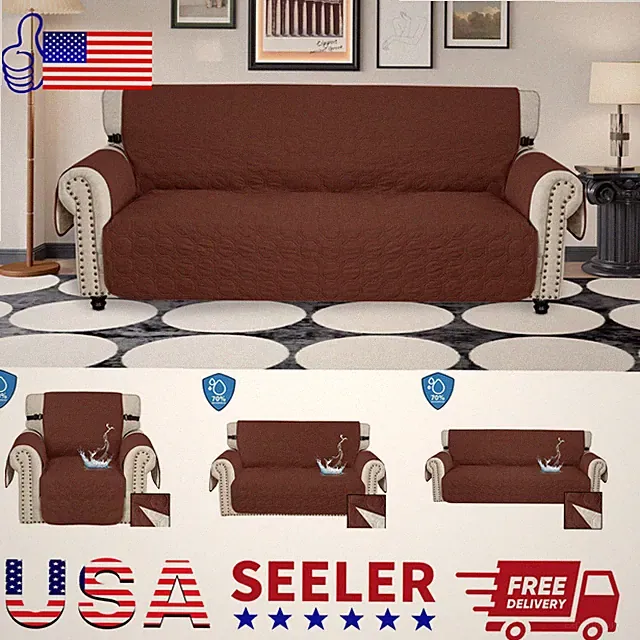 1/2/3 Seater Sofa Cover Couch Slipcovers Pet Dog Sofa Mat Furniture Protector