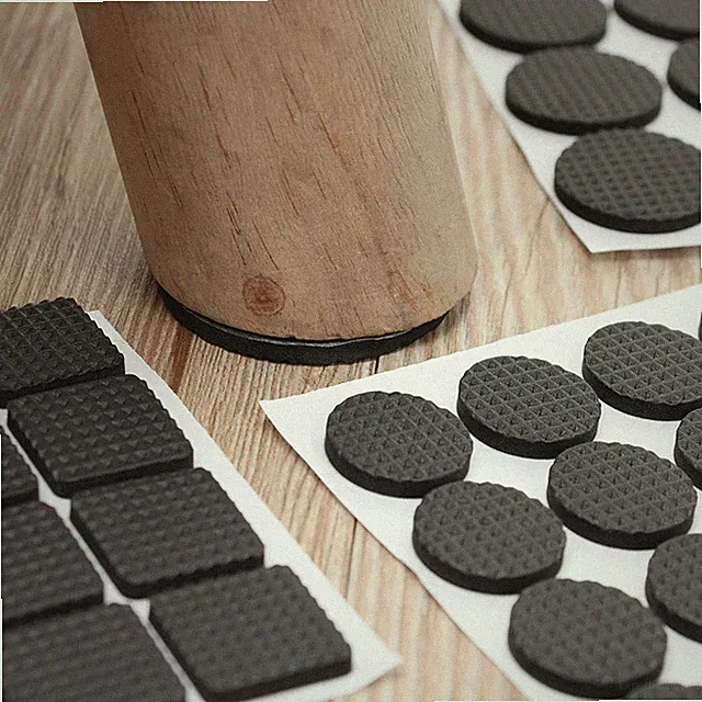 1-24Pcs Non-Slip Felt Pads Furniture Protectors Table Chair Feet Self-adhesive