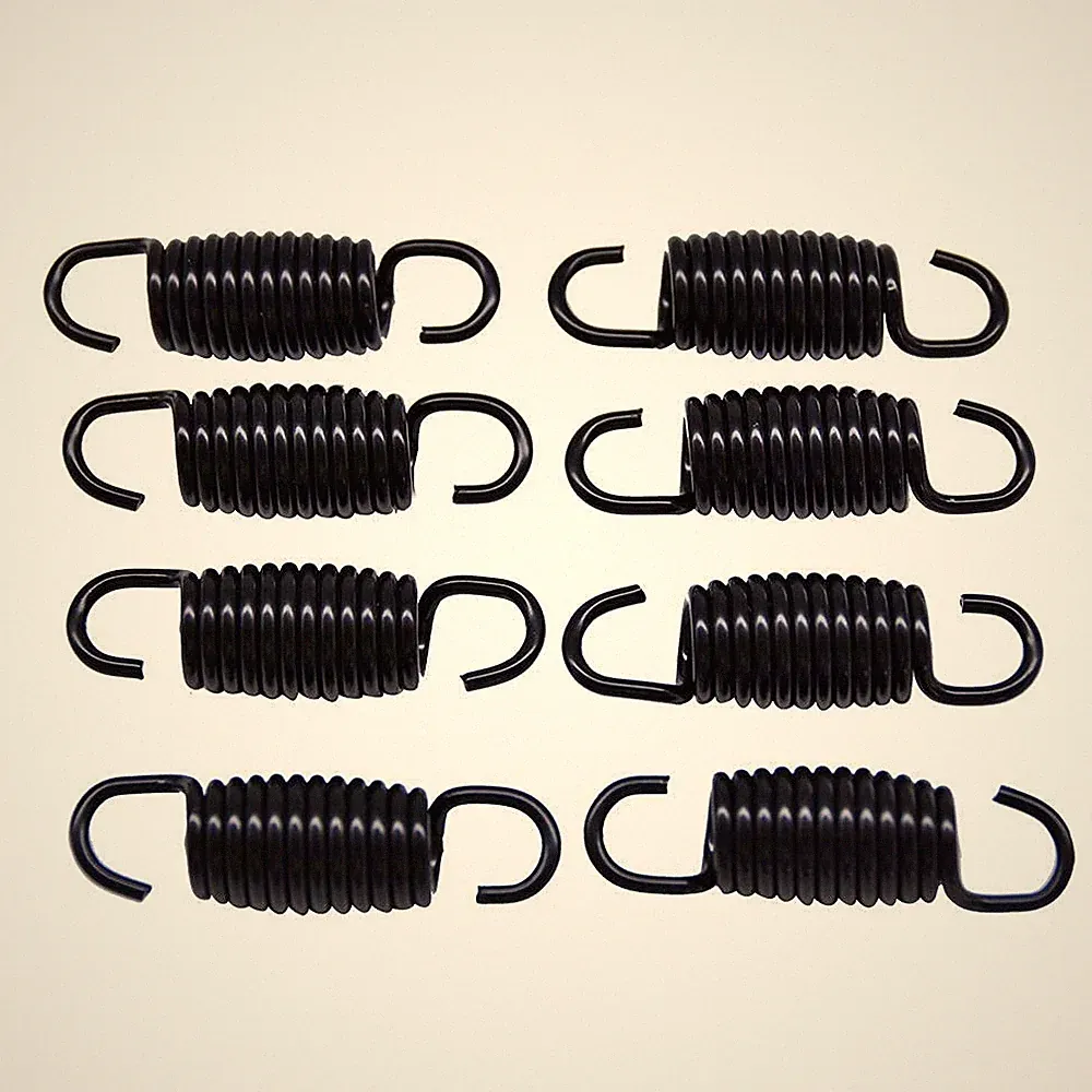 1-3/4In (Pack of 8) Furniture Springs for Recliner Sofa Bed Black [12Turn]