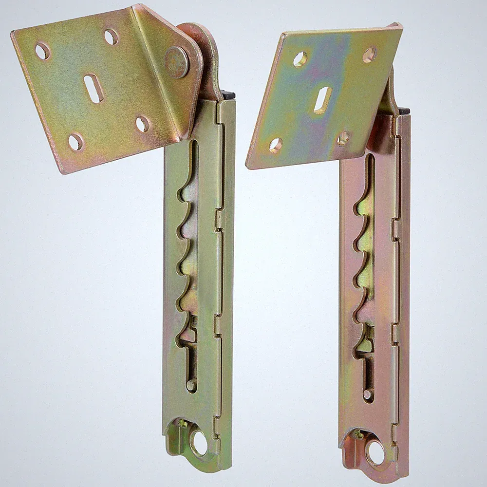 1 Pair 5 Gear Sofa Bed Headrest Adjustable Angle Mechanism Hinge