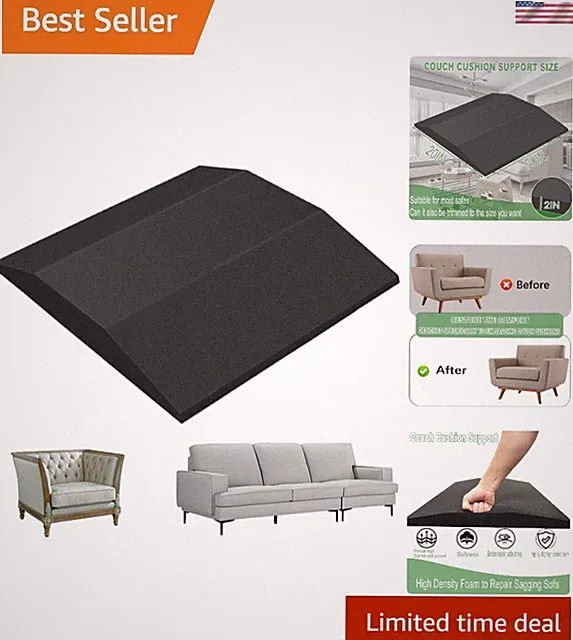 1 PCS Couch Cushion Support, 20" x 20" Black Couch Supports for Sagging Cushi...