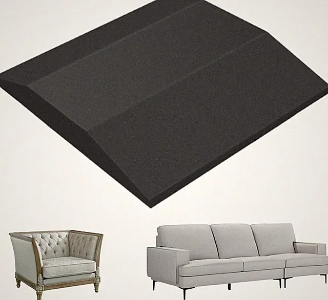 1 PCS Couch Cushion Support 20" x 20" Black Couch Supports Sagging Cushions