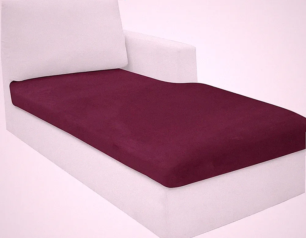1 Piece Velvet Chaise Cover Stretch Sectional Couch Covers for L Shaped Sofa