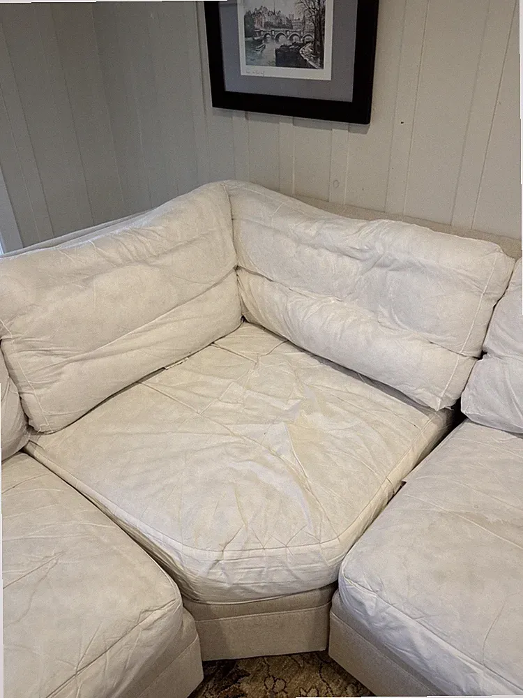 1 Pottery Barn REPLACEMENT Pearce Wedge Small BACK poly CUSHION