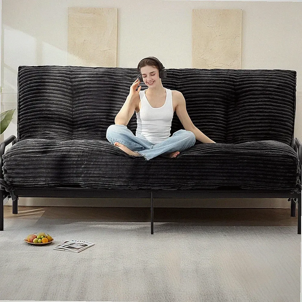 10" Futon Mattress Queen Size, Ultra Thick Futons Sofa Couch Bed Sleeper Sofa