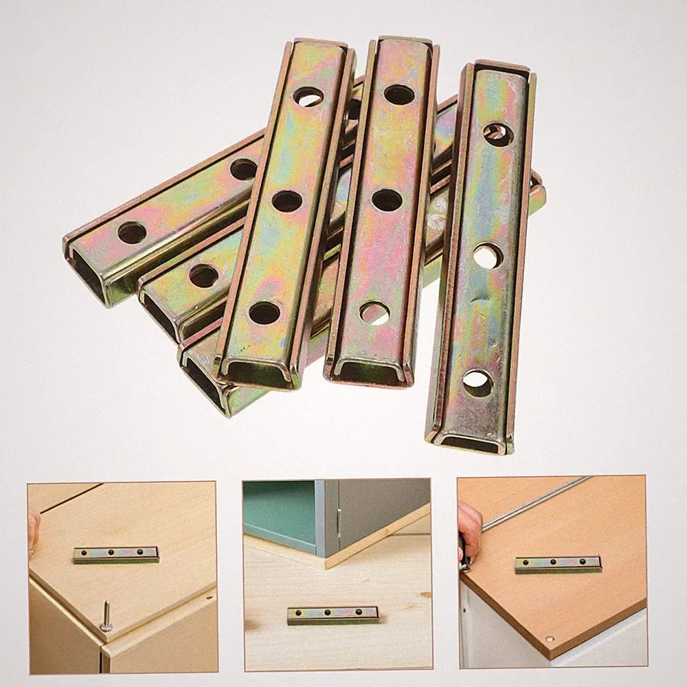10 Pcs Hardware Plug-in Set Couch Attachment Bracket Cabinet Connector