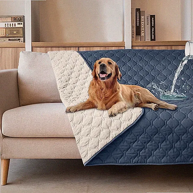 100% Double-Sided Waterproof Dog Bed Cover Pet Blanket Sofa Couch Furniture Prot