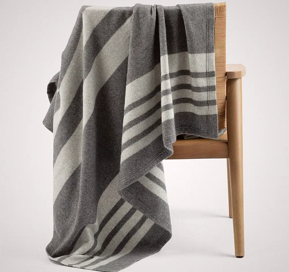 100% Pure Cashmere Throw Blanket for Couch, Sofa, & Bed, Ultra Soft Woven & B...