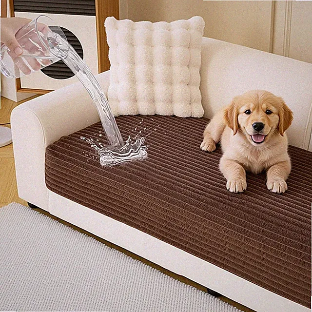 100% Waterproof Couch Cover for Sofa, Couch Covers for Dogs, Non Slip Back Pet S