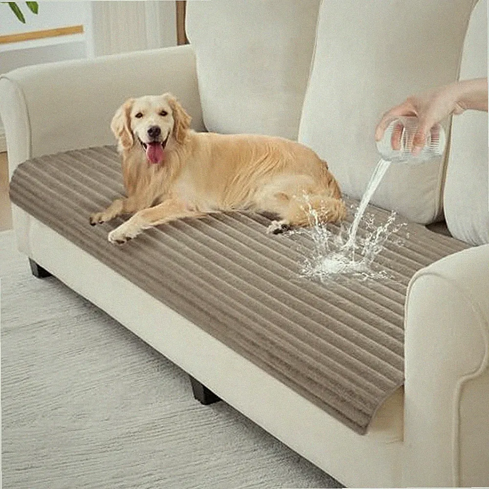 100% Waterproof Couch Covers for Dogs, 35"×70.9" Washable Couch Cover, Non