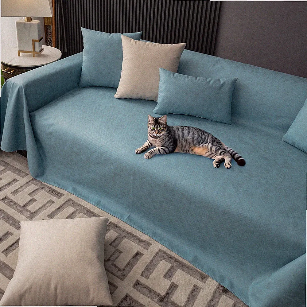 100% Waterproof PU Sofa Cover Couch Slipcover Multi-Purpose Protector for Pet US