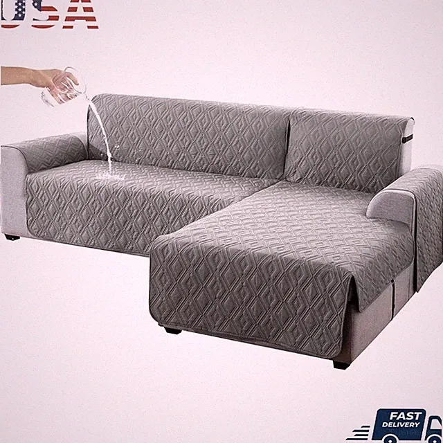 100 Waterproof Reversible Sectional Couch Covers L Shape Pet Furniture Protector