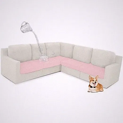 Pink Sectional Sofa Covers