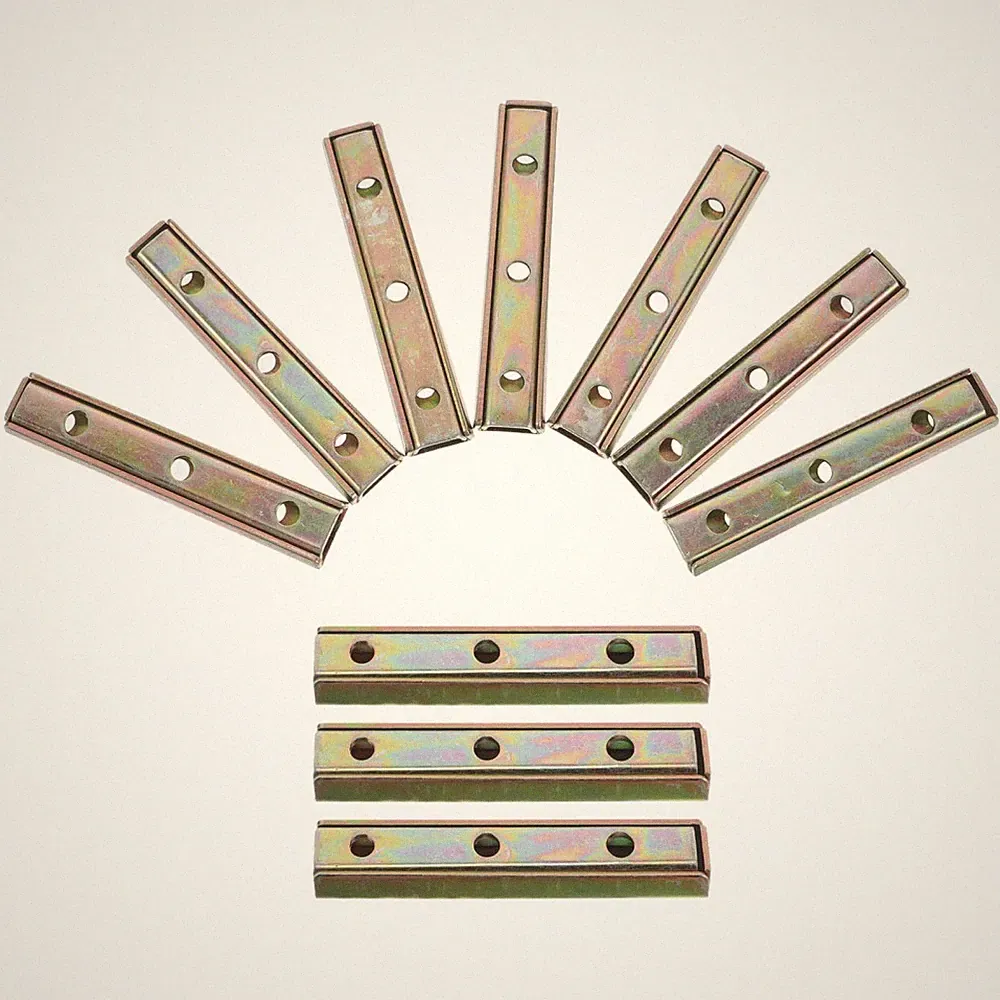 10Pcs Modular Furniture Connector Hardware Metal Sofa Attachment Brackets