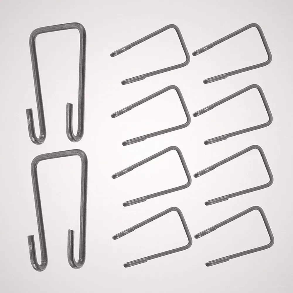 10Pcs Reusable Metal Sofa Joining Clips for Couch Sectional Connectors Grey