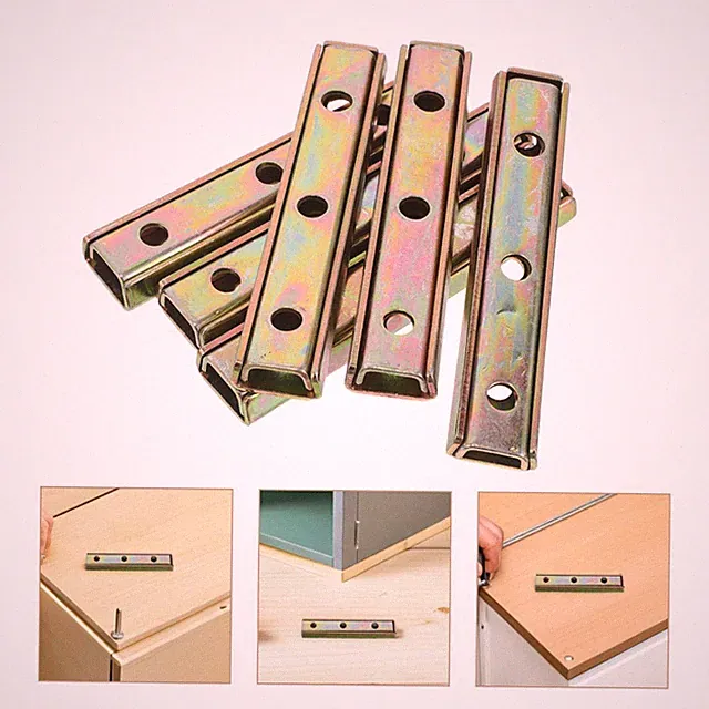 10Pcs Versatile Furniture Connector Plates for Modular Couch and Shelf Assembly