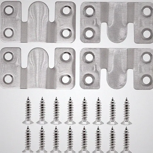 12 PCS Universal Sectional Couch Sofa Connector Interlocking Fastener Kit
