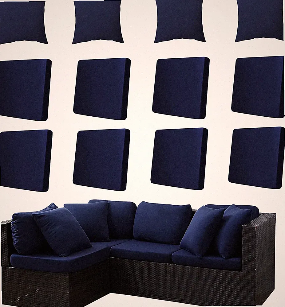 12-Piece Outdoor Cushion & Pillow Cover Set for Patio Furniture & Sofas