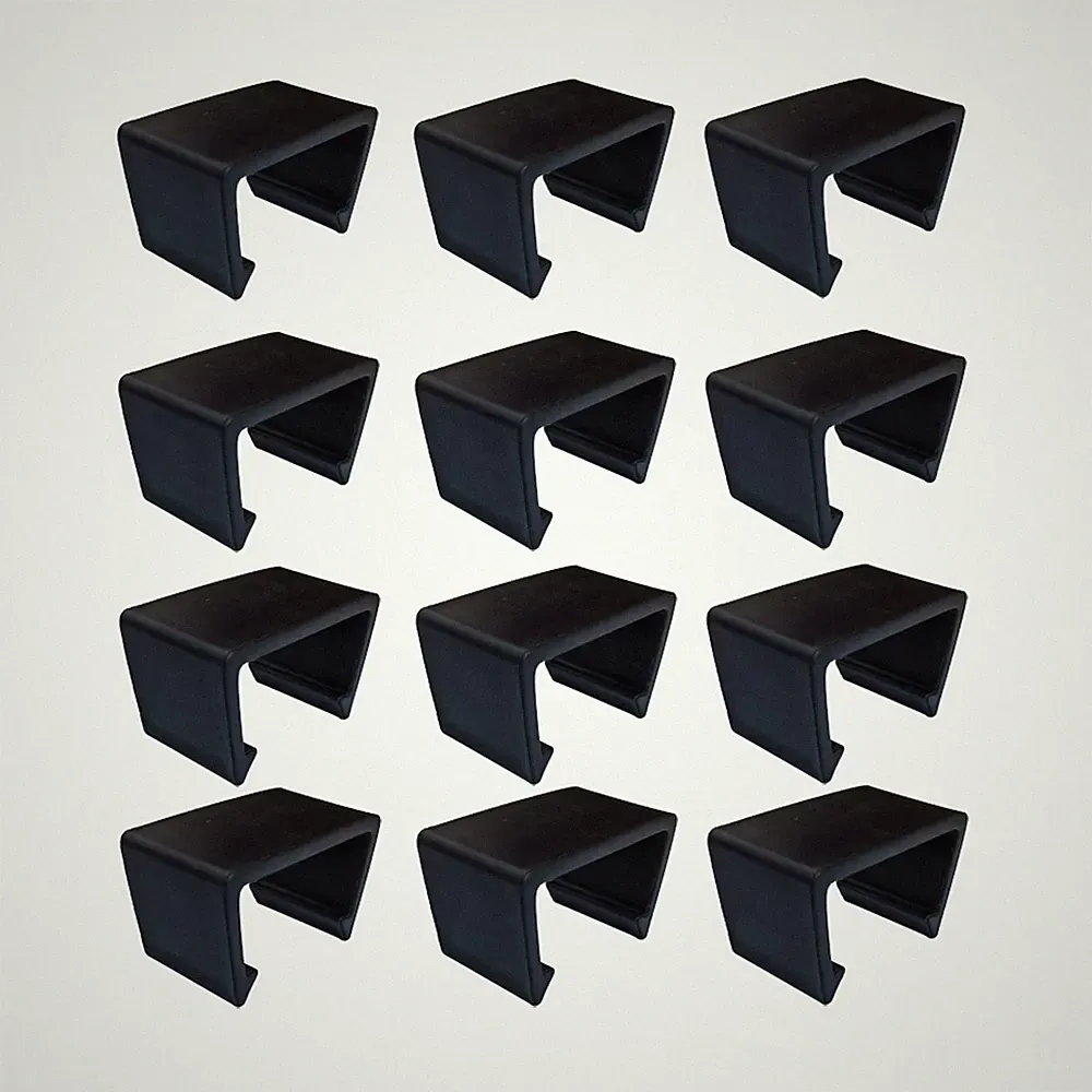 12 Pieces Outdoor Patio Furniture Clips for Wicker Sectional Couch Sofa Furni...