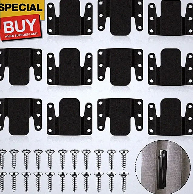 12 Pieces Universal Sectional Sofa Interlocking Metal Couch Connectors - Furnitu
