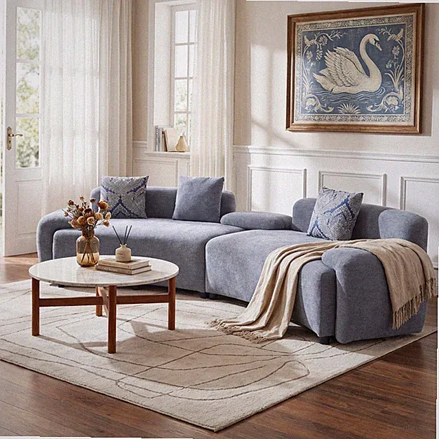 Damask Settee