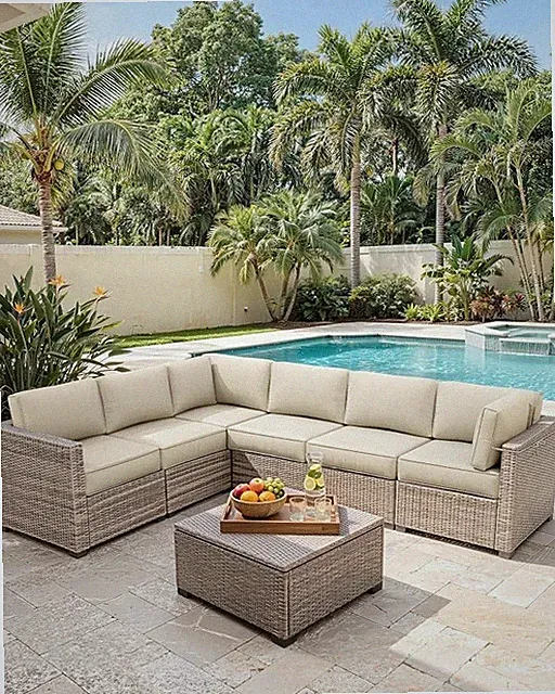 14 Pcs Outdoor Cushion Slipcovers Outdoor Patio Cushion Covers Replacement Water