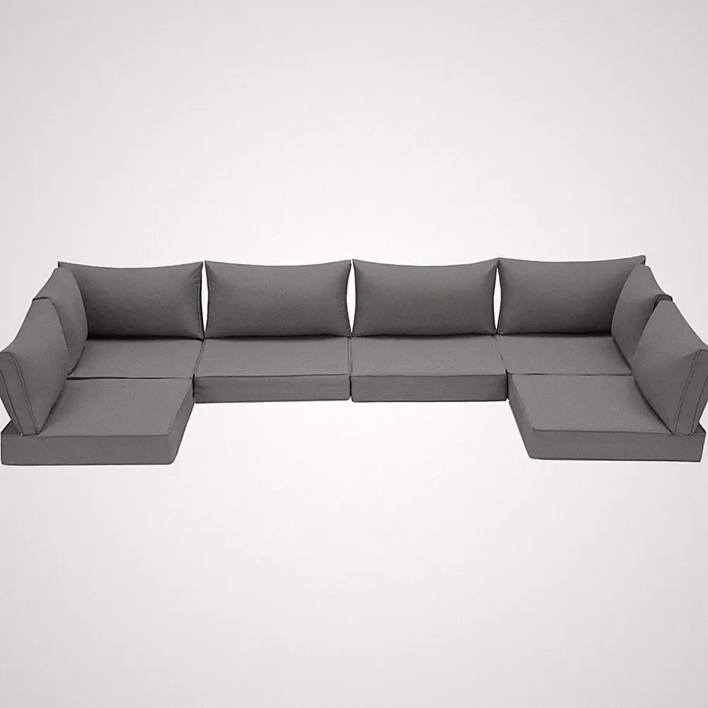 14PCS Outdoor Patio Furniture Cushions Set 4'' Replacement Seat Back Cushions