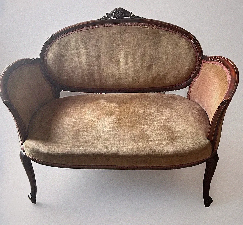 1880s Victorian Loveseat