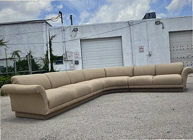 1980s Vintage Bernhardt Sectional Sofa