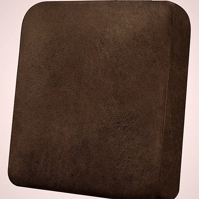 1PC Leather~Look Stretch Couch Cushion Cover Armchair Slipcover Dark Brown