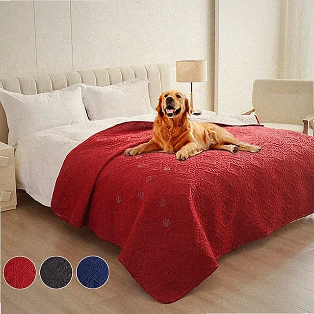 1pc Waterproof Pet Bed Cover, Bed and Sofa Protection Mat, Suitable for Dogs and