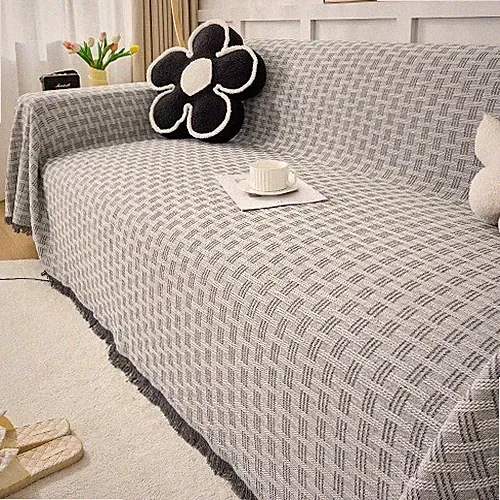 1ps Cotton Wove Sofa Covers Slipcover for Loveseat Recliner Chair Futon,Fabric