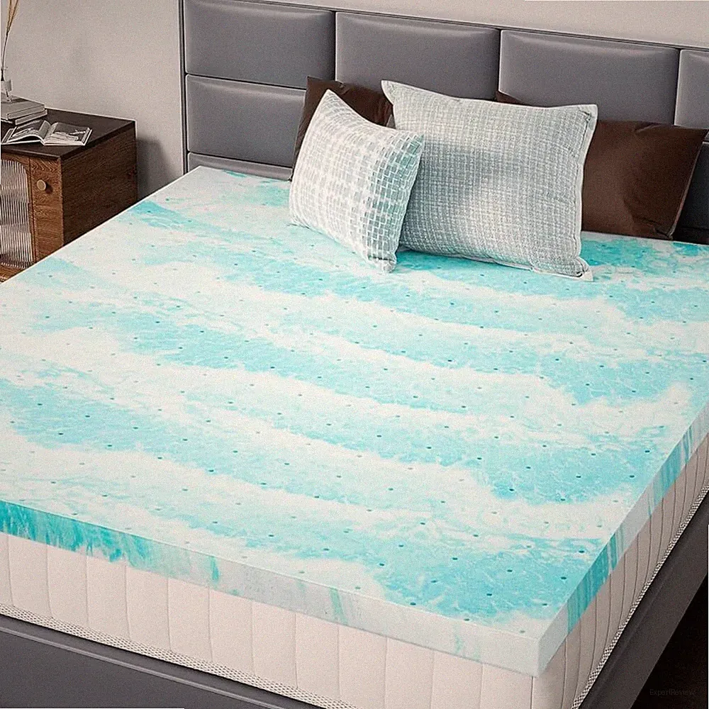 2" 3" Thick Memory Foam Mattress Topper Gel Infused Sofa Bed Toppers for Sleeper