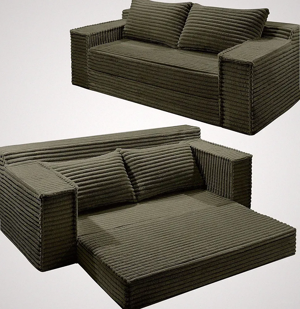 16 in Sofa Bed Sectional