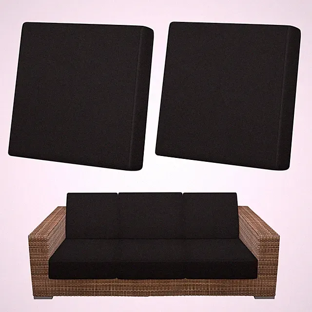 2-Pack Outdoor Cushion Covers, Stretch Patio Cushion Replacement Slipcovers f...