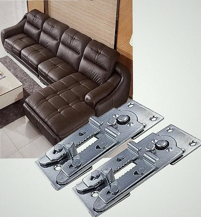 + 2 Pack Sofa Connector Sectional Couch Connector Screws, Sectional Couch Sof...