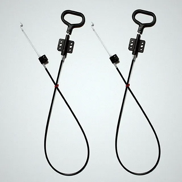 2 PCS DRing Recliner Release Pull Cables Sofa Loveseat Couch Repair Parts