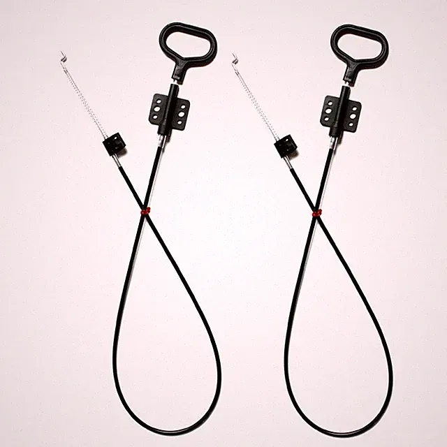 2 PCS DRing Recliner Release Pull Cables Sofa Loveseat Sectional Repair Part