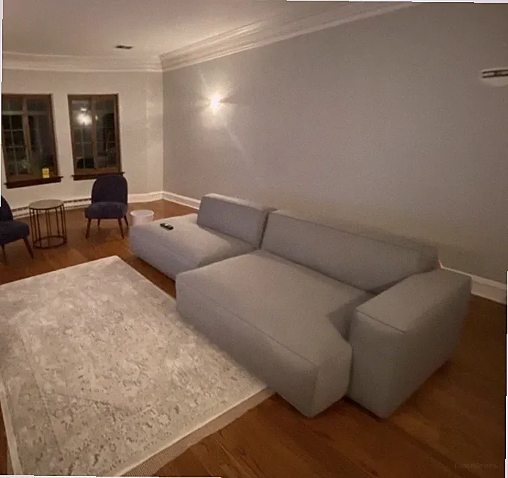 2-piece Sectional Sofa - Article "Solae" Grey