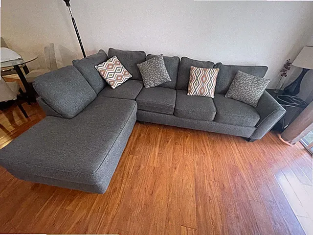 2 Piece sectional with Chaise