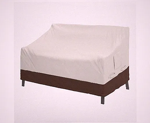 2-Seater Deep Lounge Sofa Outdoor Patio Furniture Cover 38x54x29